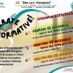 Serate informative per presentare l’Istituto Comprensivo Rita Levi Montalcini